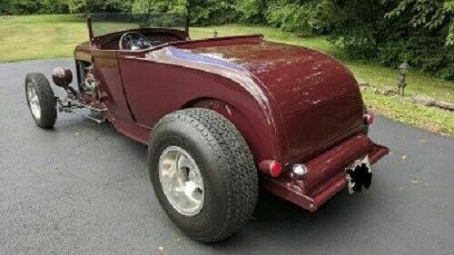 1929 MAROON Ford Model A Convertible