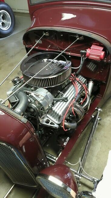 1929 MAROON Ford Model A Convertible