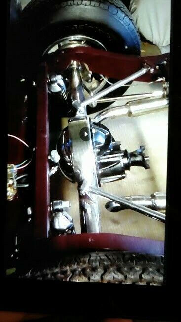 1929 MAROON Ford Model A Convertible