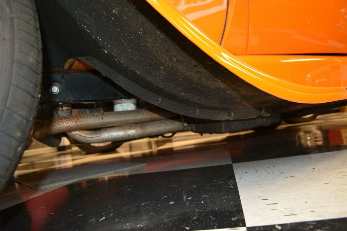 1929 Orange Ford Model A Coupe