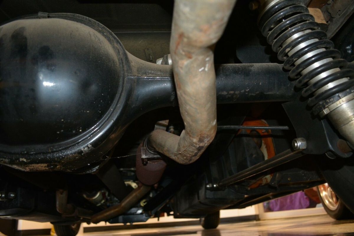 1929 Orange Ford Model A Coupe