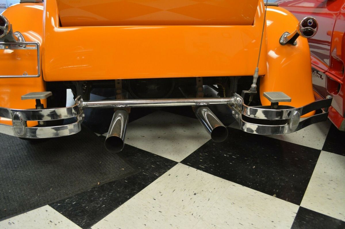 1929 Orange Ford Model A Coupe