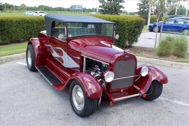 1929 Red Ford T --