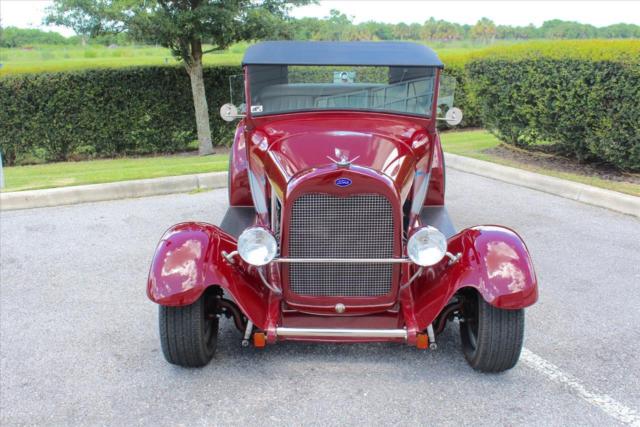 1929 Red Ford T --