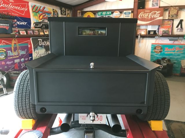 1929 hot rod black Ford Model A