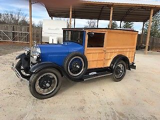 1929 Blue Ford Model A Wagon