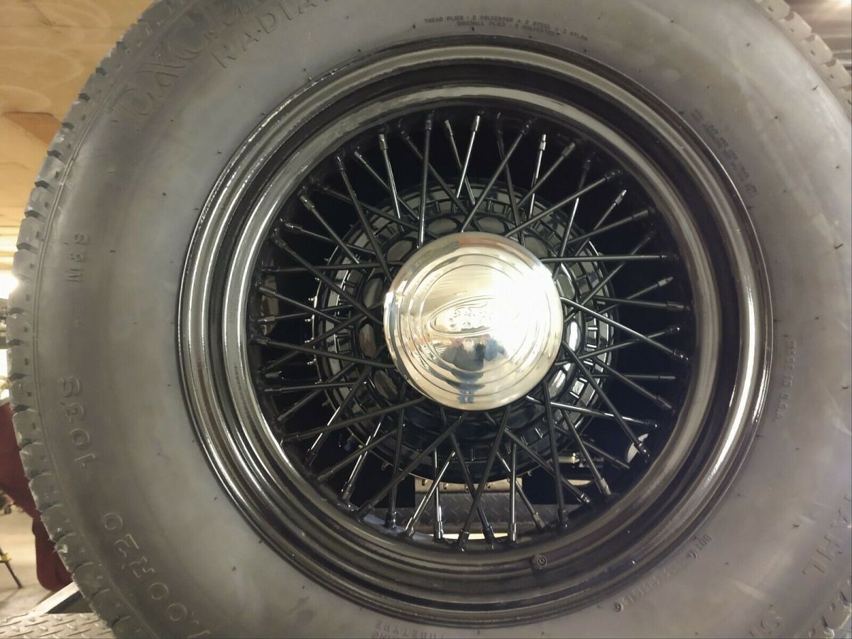 1929 Black Ford Model A Sedan