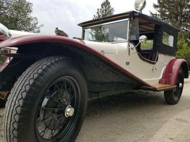 1929 White Mercedes-Benz Gazelle Convertible