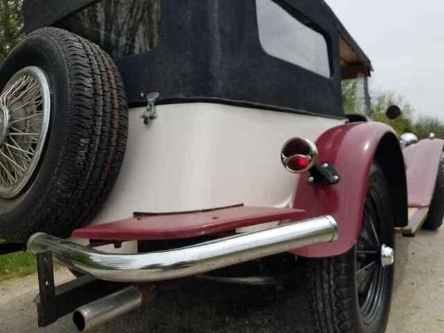 1929 White Mercedes-Benz Gazelle Convertible