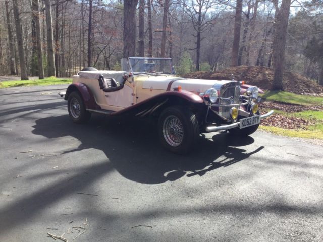 1929 Burgundy/ cream/ off white Mercedes-Benz Other Roadster