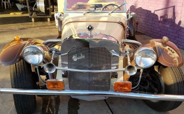 1929 Tan Mercedes-Benz gazelle