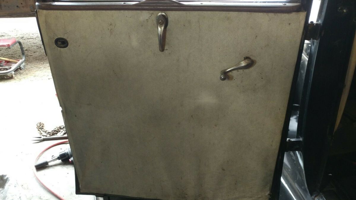 1929 Black Ford Model A Sedan