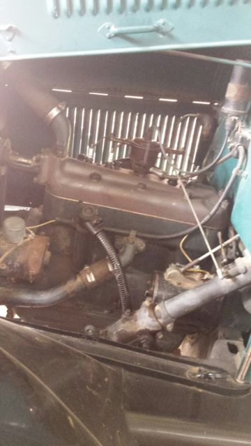 1929 Green Ford Model A Cab & Chassis