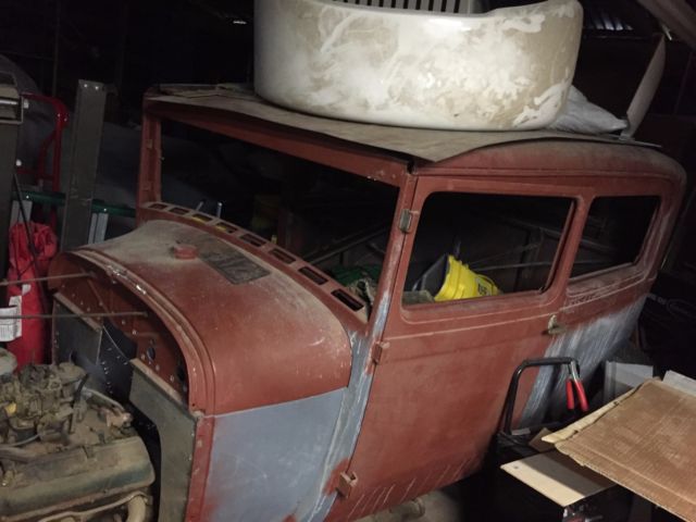 1929 Green Ford Model A Sedan