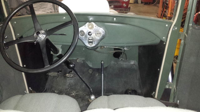 1929 Green Ford Model A Sedan