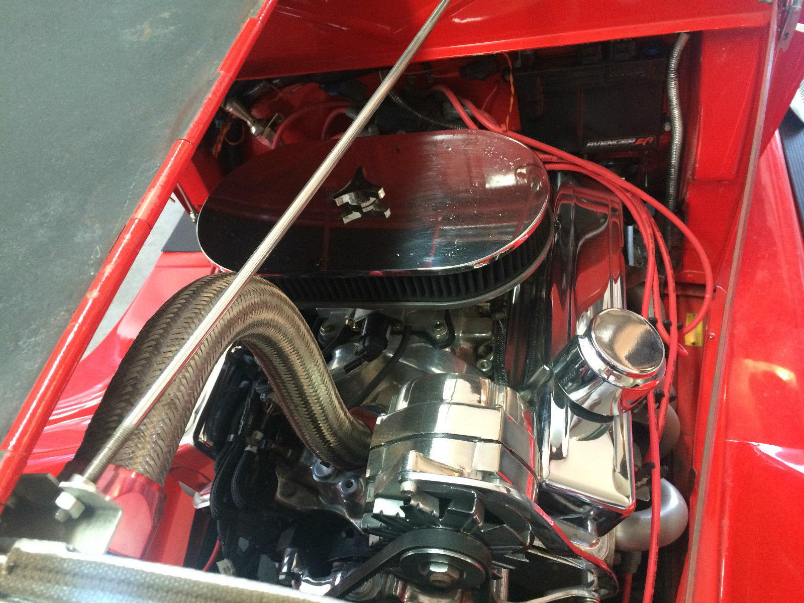 1929 Old Candy Apple Red Ford Model A Coupe