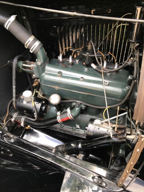 1929 Black Ford Model A Coupe