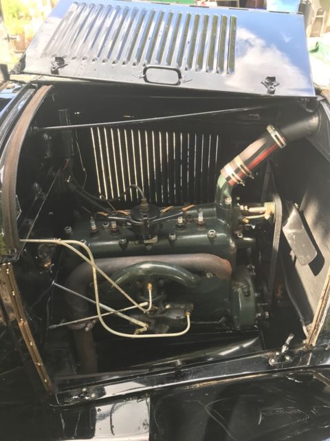 1929 Black Ford Model A Coupe