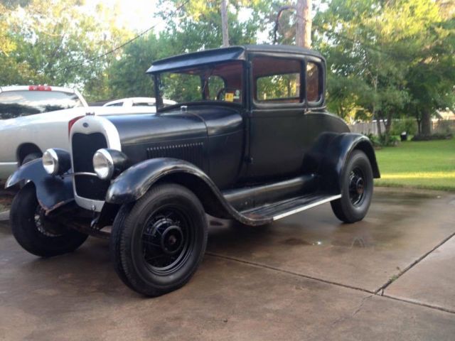 1929 Black Ford Model A