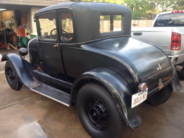 1929 Black Ford Model A