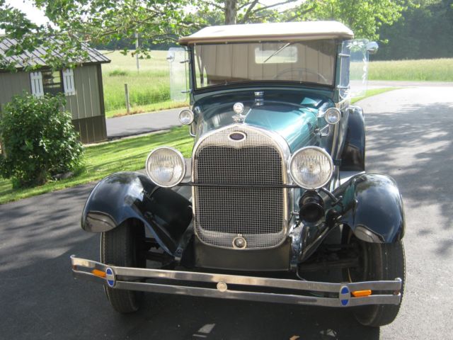 1929 Teal Ford Model A