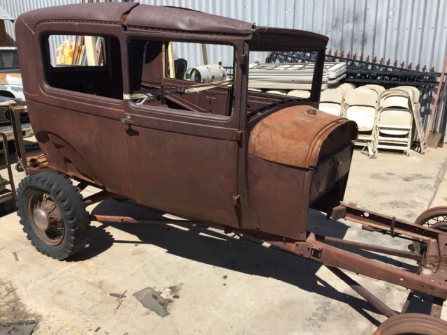 1929 Brown Ford Model A Sedan