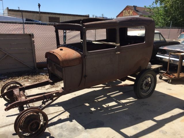 1929 Brown Ford Model A Sedan