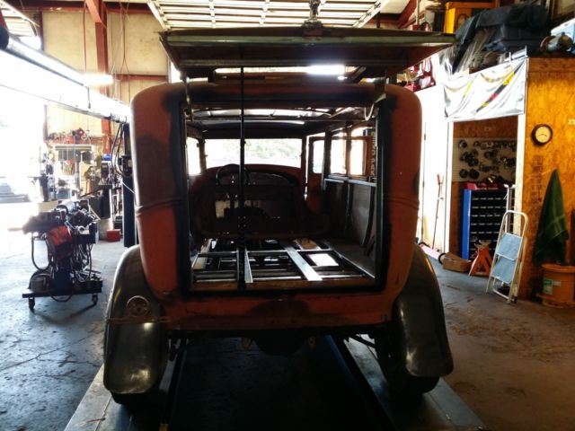 1929 Black Ford Model A Hearse