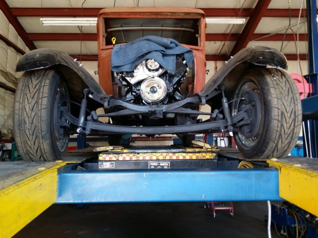 1929 Black Ford Model A Hearse