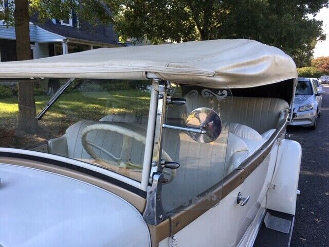 1929 White Ford Model A Limousine
