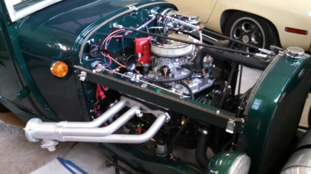 1929 Green Ford Model A Panel Wagon