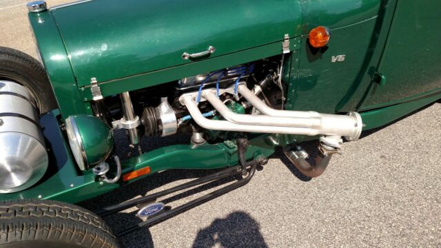 1929 Green Ford Model A Panel Wagon