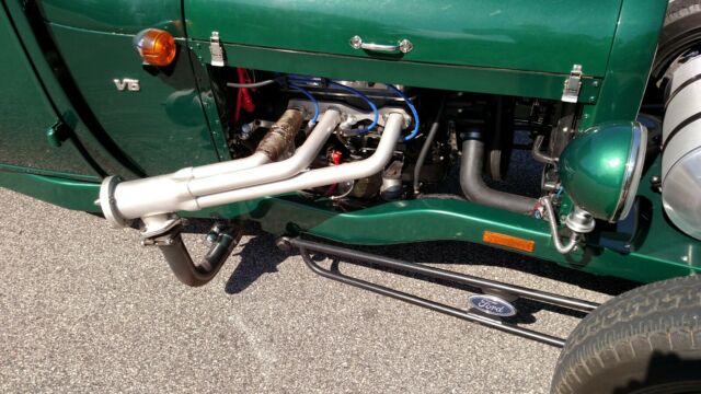 1929 Green Ford Model A Panel Wagon