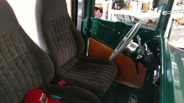 1929 Green Ford Model A Panel Wagon