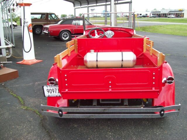 1929 Red Ford 1/2 Ton Pickup Convertible