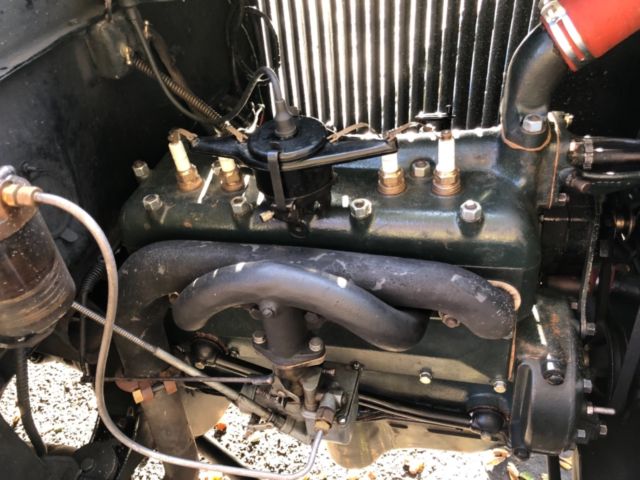 1929 Black Ford Model A Coupe