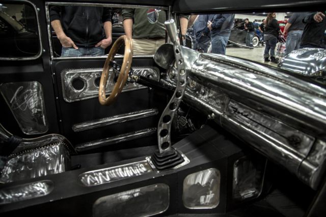 1929 Ground down bare metal (clear coat) Ford Model A Coupe