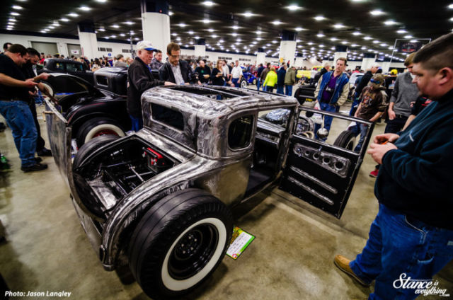 1929 Ground down bare metal (clear coat) Ford Model A Coupe