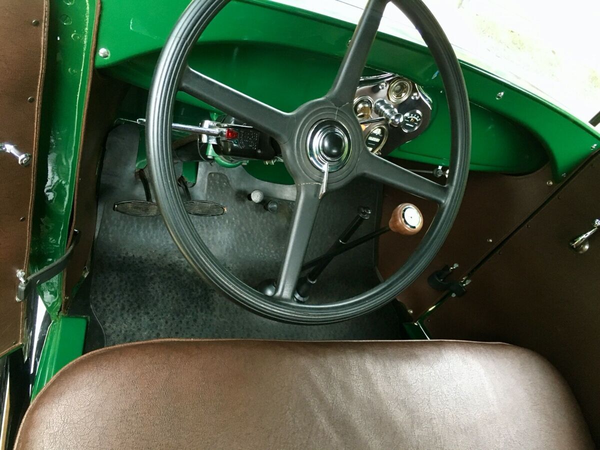 1929 silver and charcoal Ford Model A truck