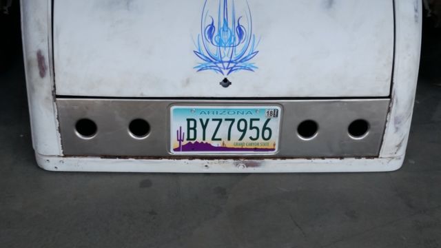 1929 White Ford Model A Coupe