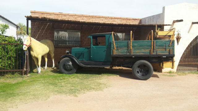 1929 Mallard Green  Ford Model A Cab & Chassis