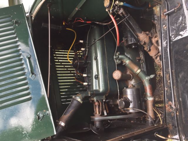 1929 Green Ford Model A Truck Cab and Flat Bed