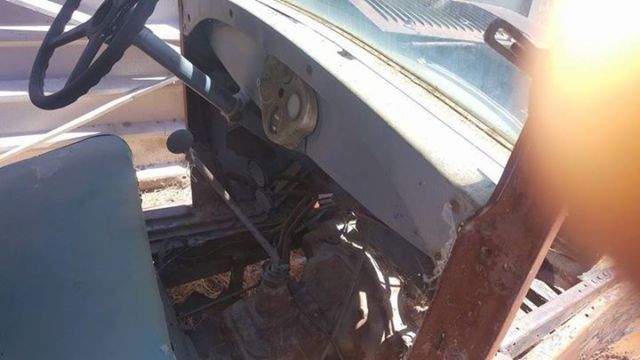 1929 Rust Ford Model A Truck Cab and Flat Bed