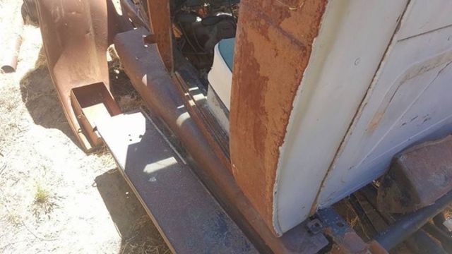 1929 Rust Ford Model A Truck Cab and Flat Bed