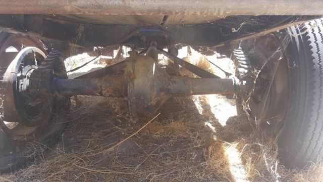1929 Rust Ford Model A Truck Cab and Flat Bed