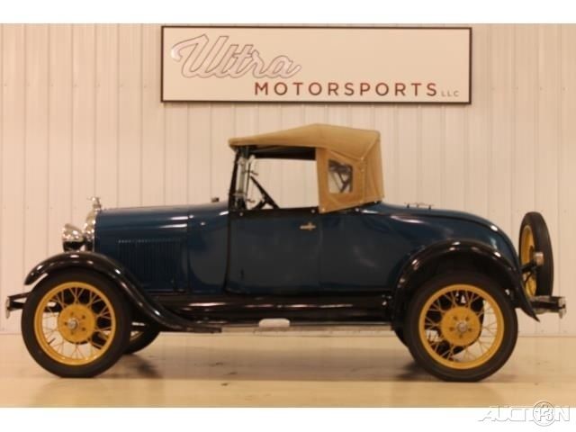 1929 Blue Ford Model A