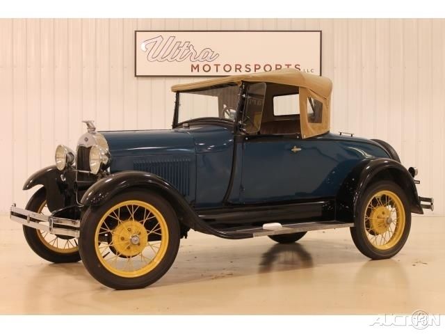 1929 Blue Ford Model A