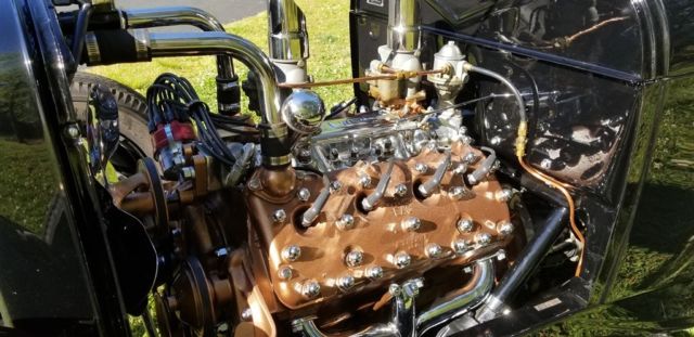 1929 Black Ford Roadster Convertible