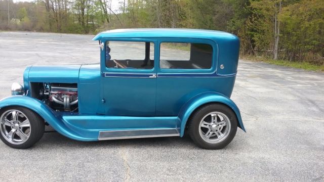 1929 Blue Ford Model A Sedan