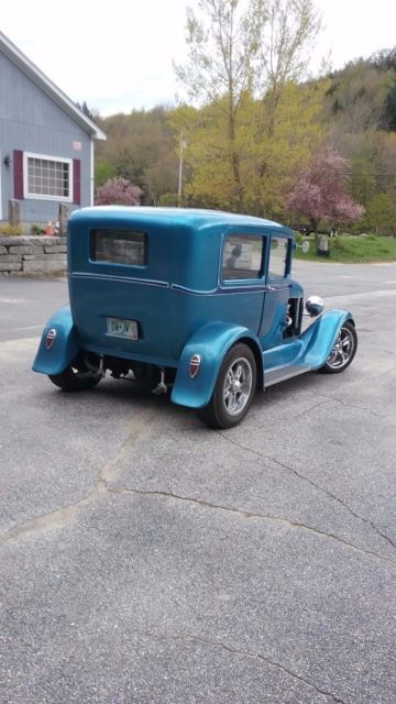 1929 Blue Ford Model A Sedan